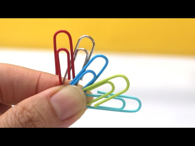 10 Amazing Tricks With Paper Clips That EVERYONE Should Know - Win Tips