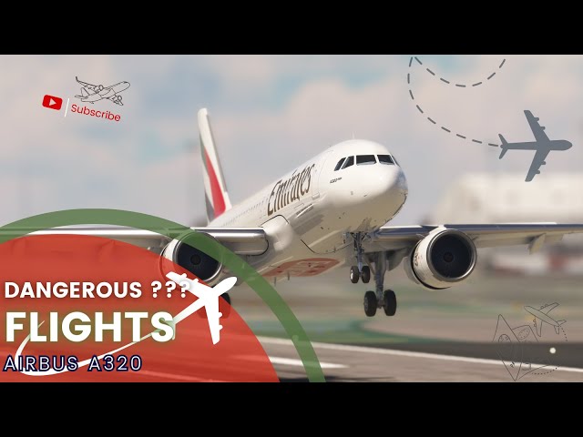 Most UNBELIEVABLE Plane Landing!! Airbus 320 Emirates Landing at Los Angeles