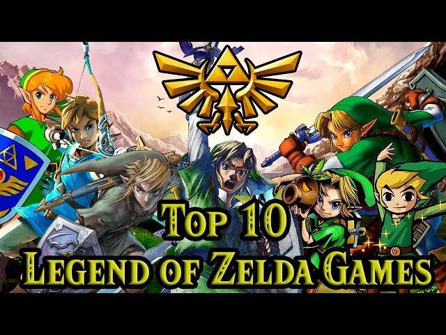 Top 10 The Legend of Zelda Games (With Breath of the Wild)