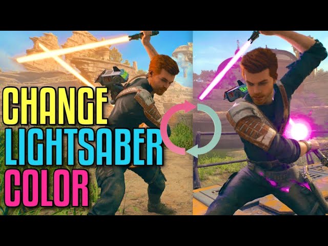 Star Wars Jedi Survivor How to Change Lightsaber Color