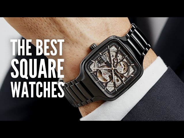 Best Square Watches: 20 Rectangular Timepieces You Will Surely Like