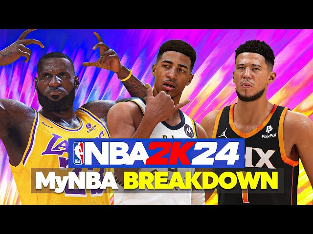 Full Breakdown of New MyNBA Features in NBA 2K24