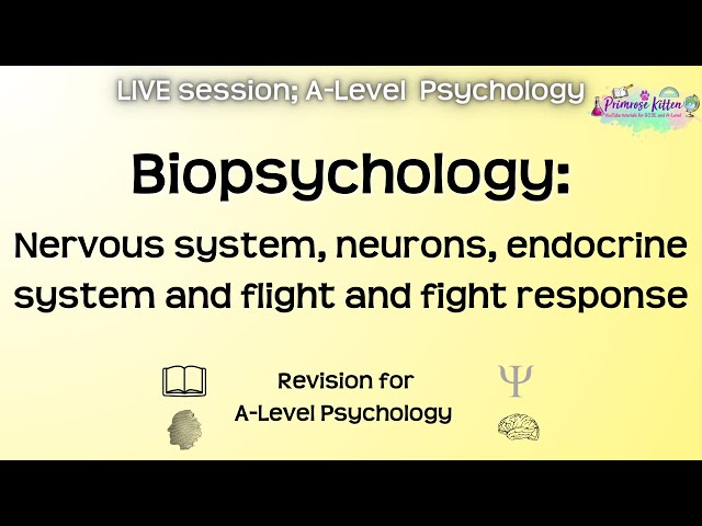 Biopsychology - AQA A-Level Psychology | Live Revision Session