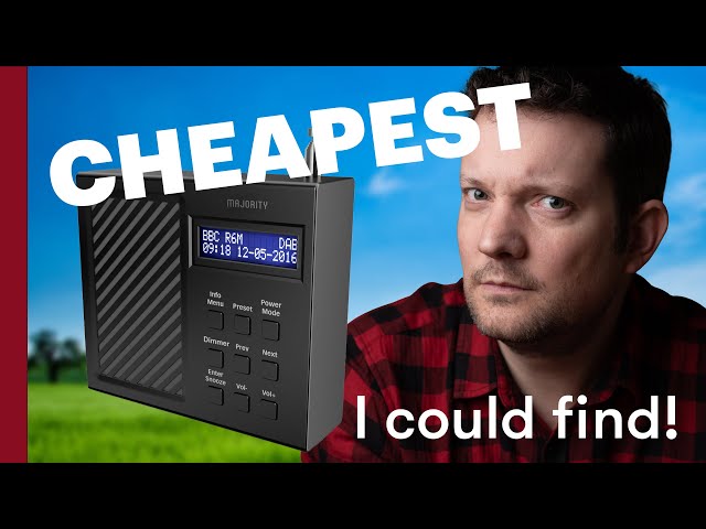 Cheapest DAB+ Radio I Could Find - Majority Arbury