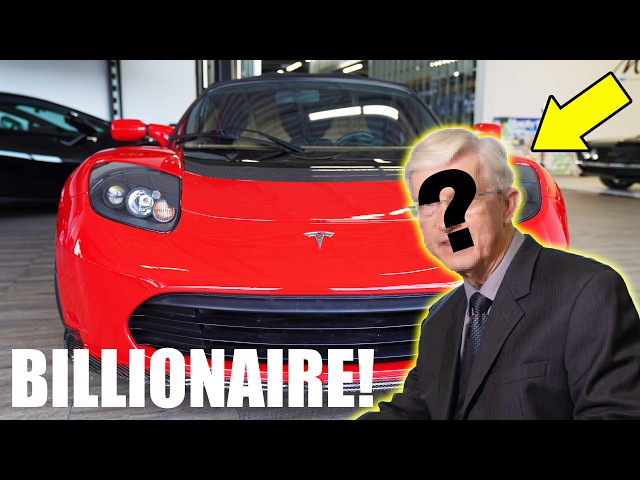 Billionaire Buys Rarest Tesla Roadsters!