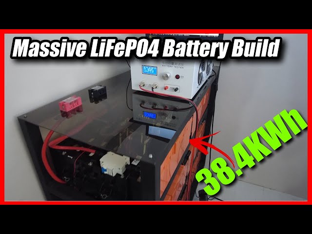 Massive 750Ah 51.2v Battery Build Part 2