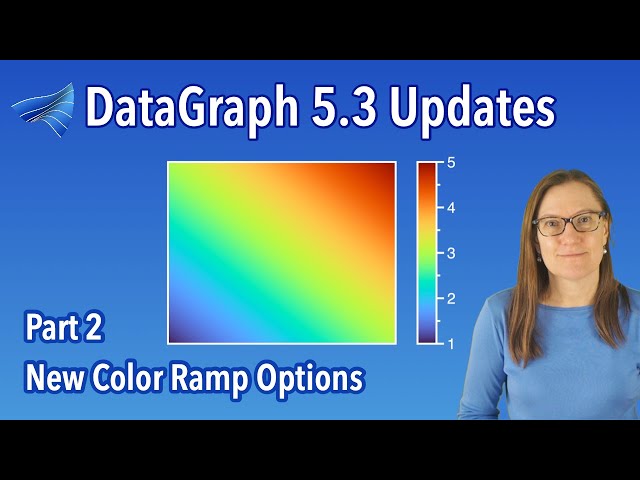 DataGraph Demo 5.3 | Part 2 | New Color Ramp Options