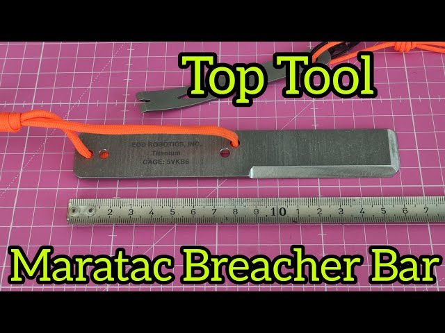 Maratac Extreme Medium Breacher Bar Titanium