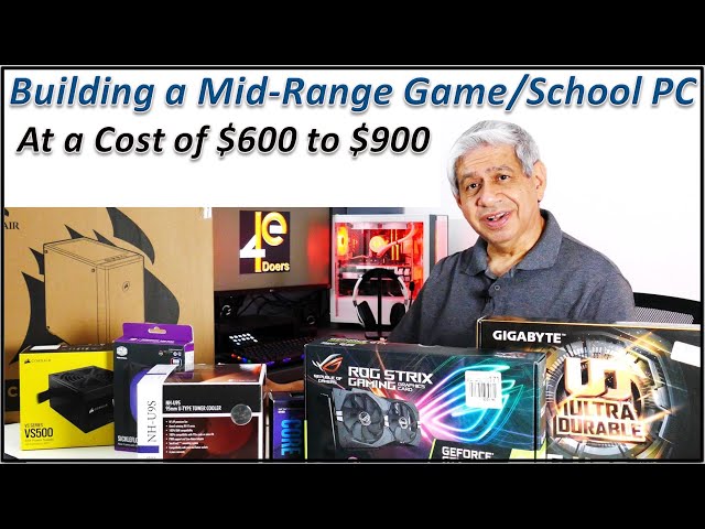 Building a Mid-Range Gaming / Back to School PC – part 1
