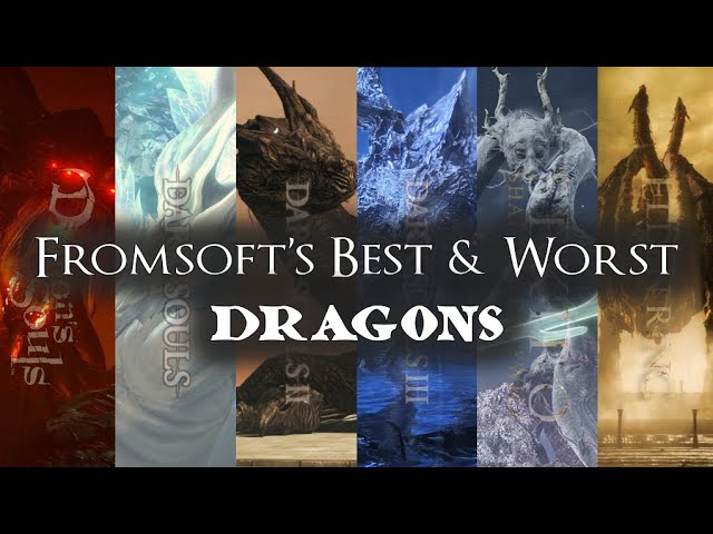 Fromsoft's Best & Worst Dragons
