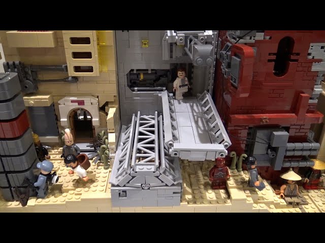 Custom LEGO Star Wars Jedha City Streets