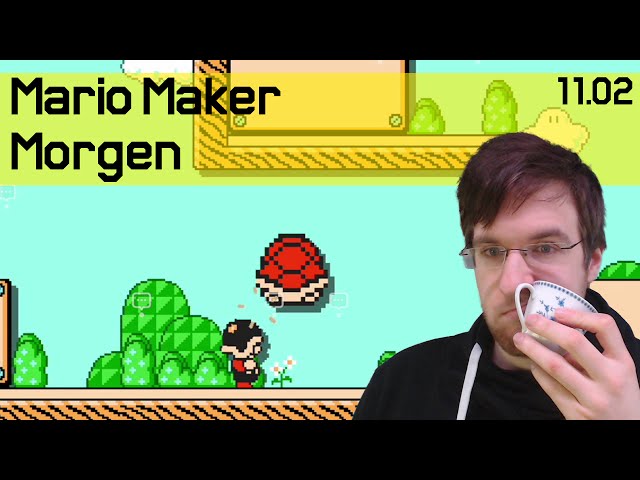 11.02 | Koopa auf Kopf balancieren! | Mario Maker Morgen