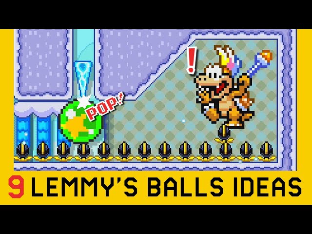 9 Lemmy's Balls Ideas - Super Mario Maker 2