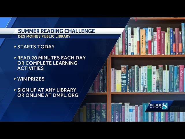 Des Moines Public Library hosts summer reading program for students