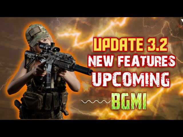 😍Upcoming BGMI 3.2 Update Feature |🫡 Tips & Tricks | Official Release Date🔥 | Mecha Fusion Update 😍