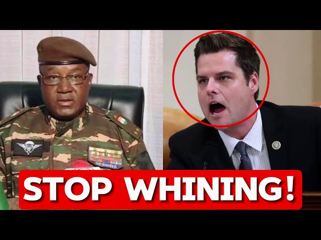 Viral Video: US Congressman EXPLODES After Niger Kicked Out the US Military.