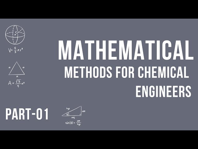 Mastering Mathematical Methods: Essential Techniques for Chemical Engineers | Part 1 | #viralvideo