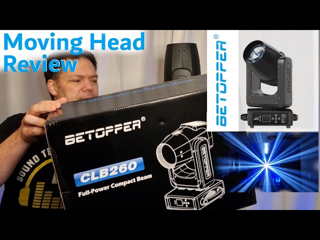 Betopper 9R 260W OSRAM Moving Head BEAM DJ Light