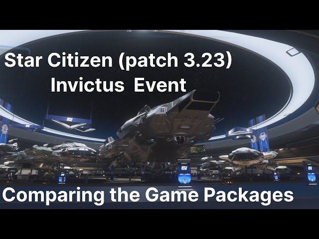 Comparing SC Starter ships, Patch 3.23 (Invictus Week) Star Citizen