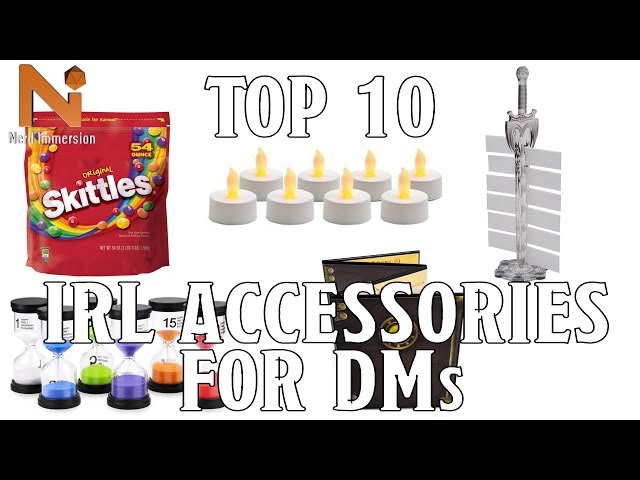 Top 10 Accessories for DMs | Nerd Immersion