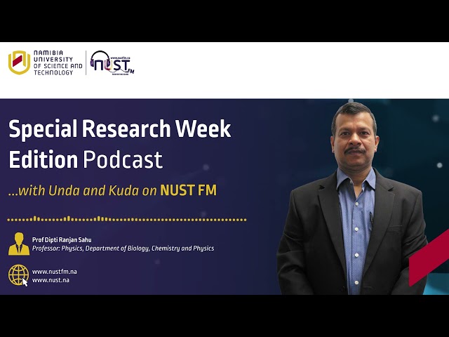 Research Matters_NUST FM: Prof Dipti Ranjan Sahu