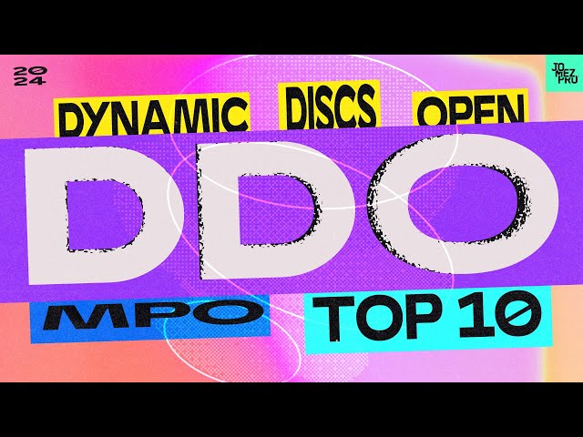 Top 10 Shots from the 2024 Dynamic Discs Open (MPO) | Jomez Disc Golf