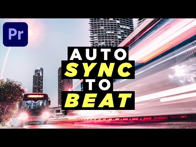 Auto-Sync Your Video to the Music Beat in Premiere Pro - FAST