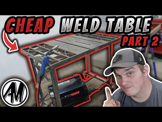 $30 DIY  budget Welding/ fixture table build  Part 2