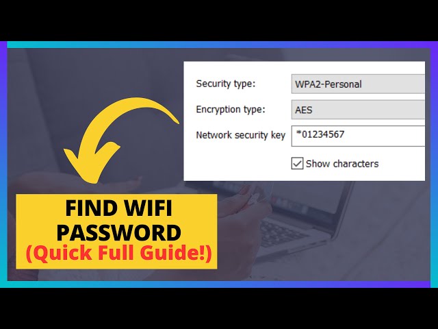 How to Find WiFi Password on Laptop | Easy Tutorial