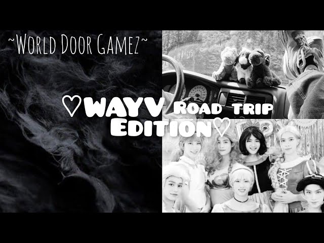 WAYV DOOR GAME ~ ROAD TRIP EDITION