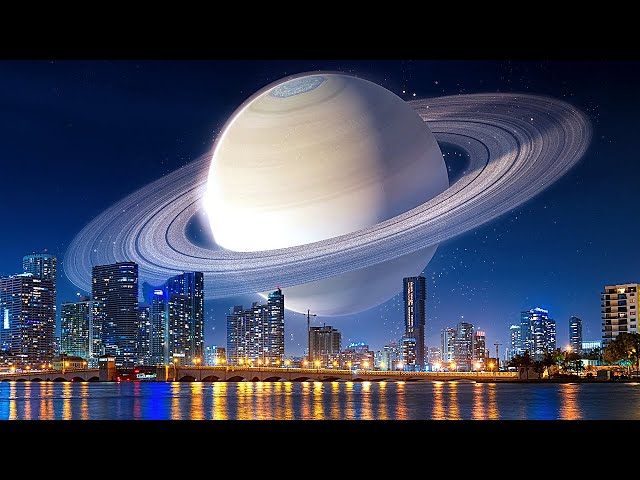 What If Saturn Replaced the Moon?