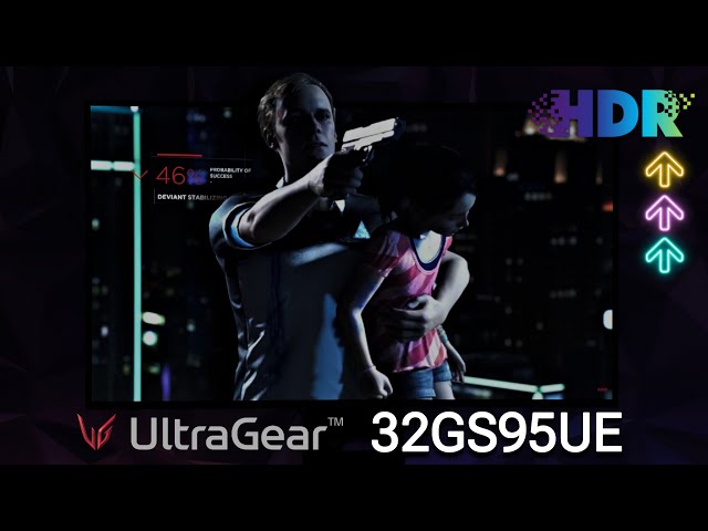 LG HDR POWER - 32" 4K 32GS95UE 240hz Dual Mode Gaming HDR Monitor