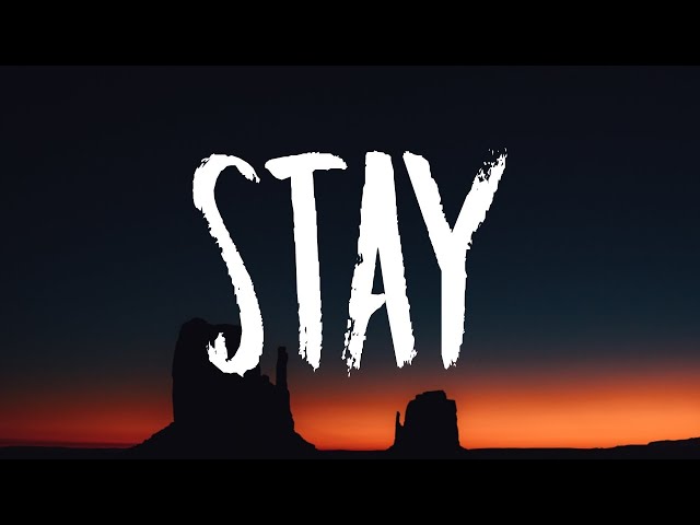 The Kid LAROI & Justin Bieber - STAY (Lyrics) "I do the same thing I told you that I never would"