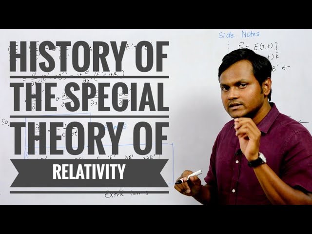 History of Special Relativity (Part 1) - Galilean Invariance & Maxwell's Equations