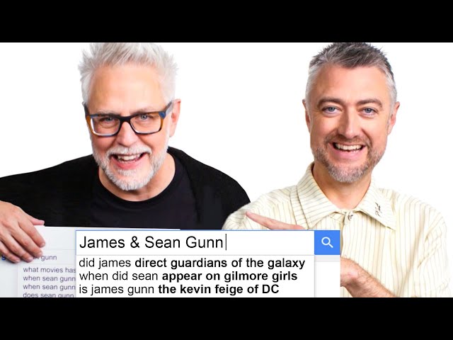 GOTG Vol. 3's James & Sean Gunn Answer the Web's Most Searched Questions | WIRED