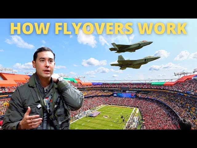 USAF Fighter Pilot on How Flyovers Work
