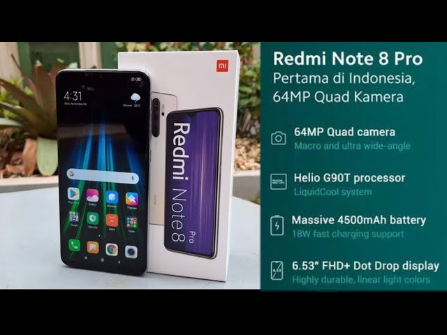 Harga 𝐑𝐄𝐃𝐌𝐈 𝐍𝐎𝐓𝐄 8 𝐏𝐑𝐎 Di Tahun 2021||Spesifikasi Redmi Note 8 Pro Indonesia