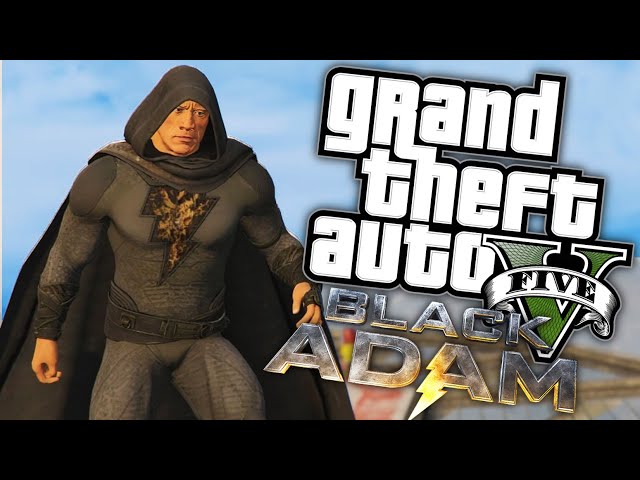 BLACK ADAM!! | GTA 5 Mod (Bahasa Indonesia)