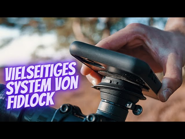 The best cell phone holder? FIDLOCK Vacuum in test (bike, car, tripod) SUBBED