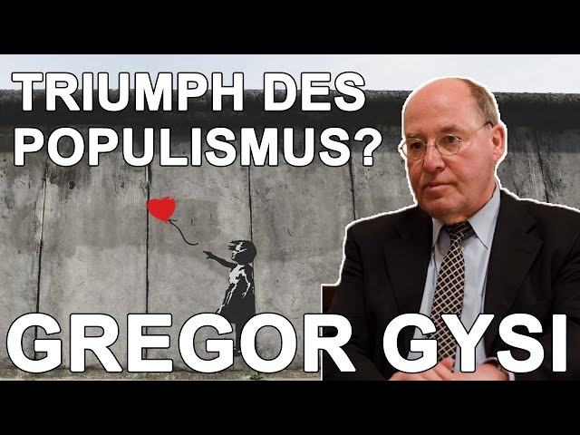 Gregor Gysi – Triumph des Populismus? – DAI Heidelberg