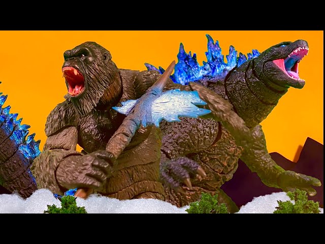 Godzilla x Kong:  The New Empire | PART 1 | Stop-Motion Battle