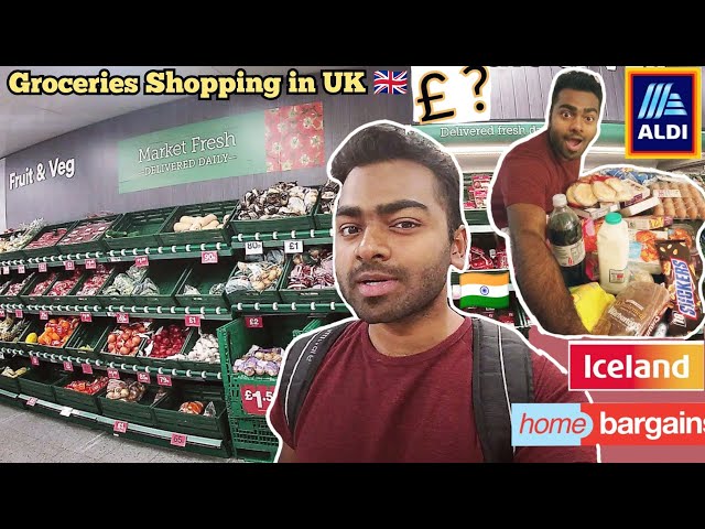 INDIAN Student in UK VLOG| My Groceries Expenses|University of Birmingham, England| Student Life.