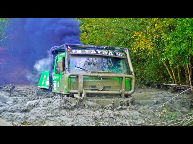 Trucks VS Deep Mud Trucks Freestyle Truck Trial Jihlava