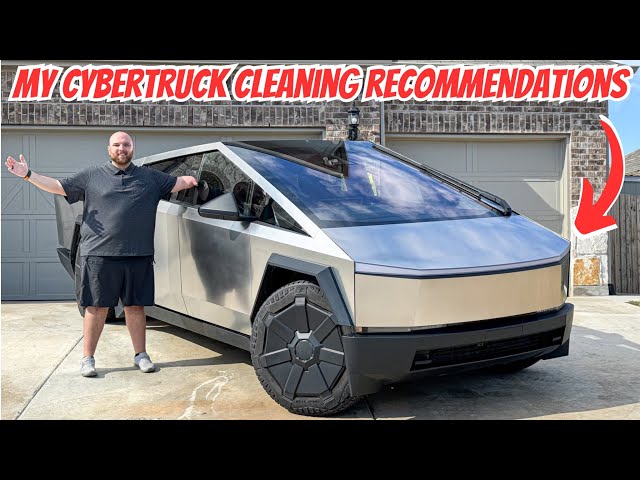 Cybertruck Detail Final Episode! Every Product I Recommend To Use On HFS Stainless Steel