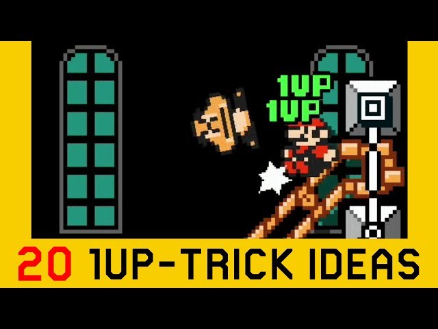 20 1-UP Trick Ideas / Set-ups | Super Mario Maker 2