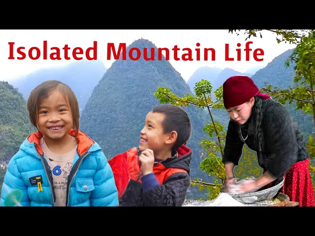 RUSTIC VIETNAMESE LIFESTYLE & FOOD! Isolated Hmong Village, REMOTE MOUNTAINS! Wilderness Experience