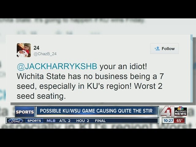 Jack Harry reads mean tweets to him about KU and Wichita State
