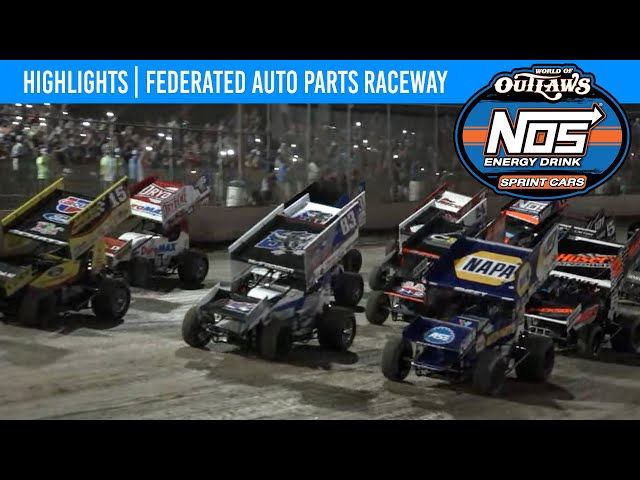 World of Outlaws NOS Energy Drink Sprint Cars, Federated Raceway at I-55 August 6, 2022 | HIGHLIGHTS