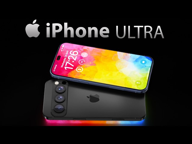 NEW iPhone ULTRA DESIGN LEAK! First Renders of the iPhone 17!!