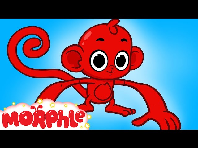 5 Little Monkeys Jumping On The Bed!  -- Morphle's Nursery Rhymes